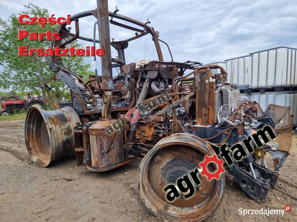 Holland T6175 części silnik skrzynia biegów Byków