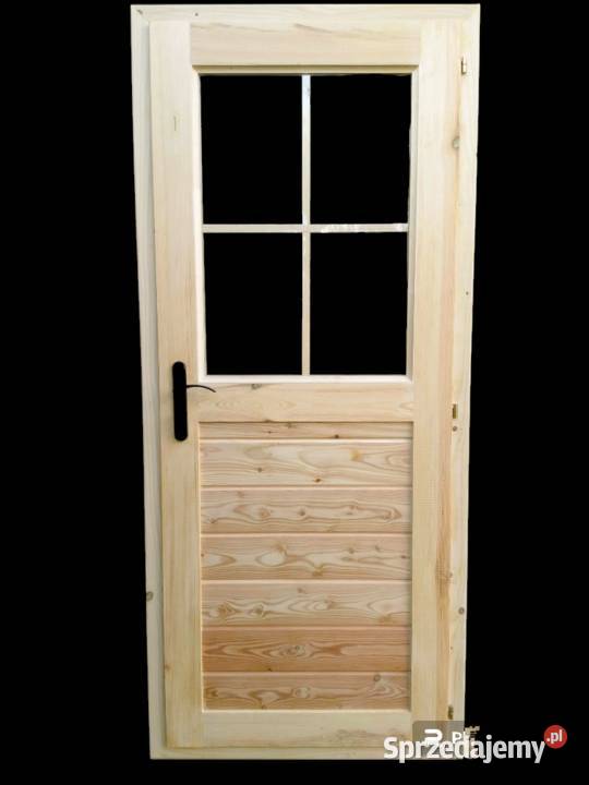 Drzwi drewniane do altany altan domków Radomsko sprzedam