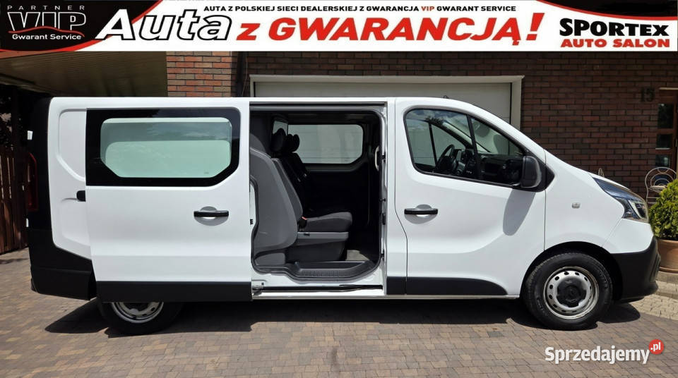Renault Trafic 20 dci 120 6 OSÓB L2H1I WŁSalon komputer pokładowy Aleksandrów Łódzki