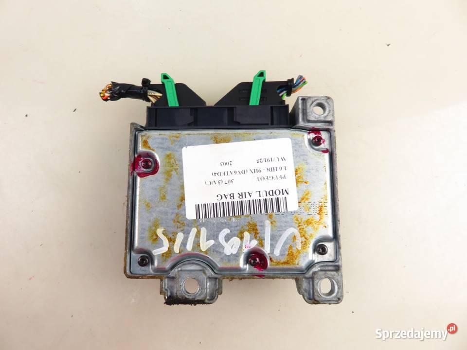 MODUŁ AIRBAG PEUGEOT 307 3AC 9653493380
