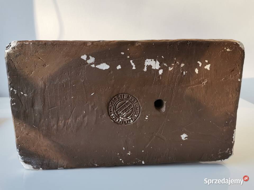 Stara duża przedwojenna figura figurka gipsowa Katowice