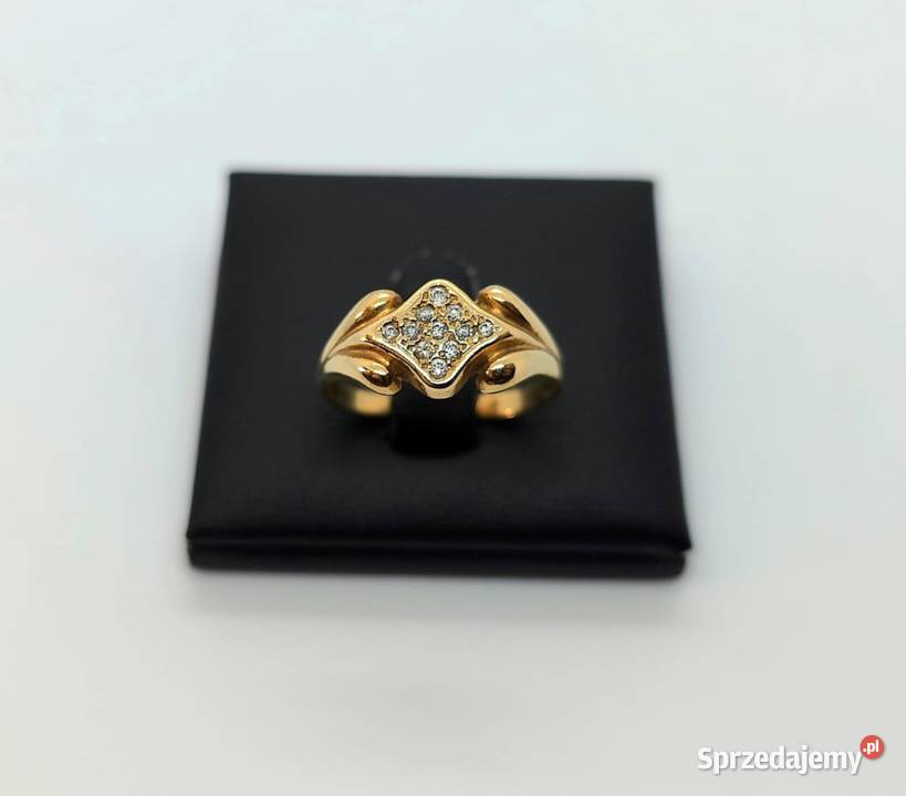 Złoty pierścionek próby 585 379g Rozmiar 20 Elbląg