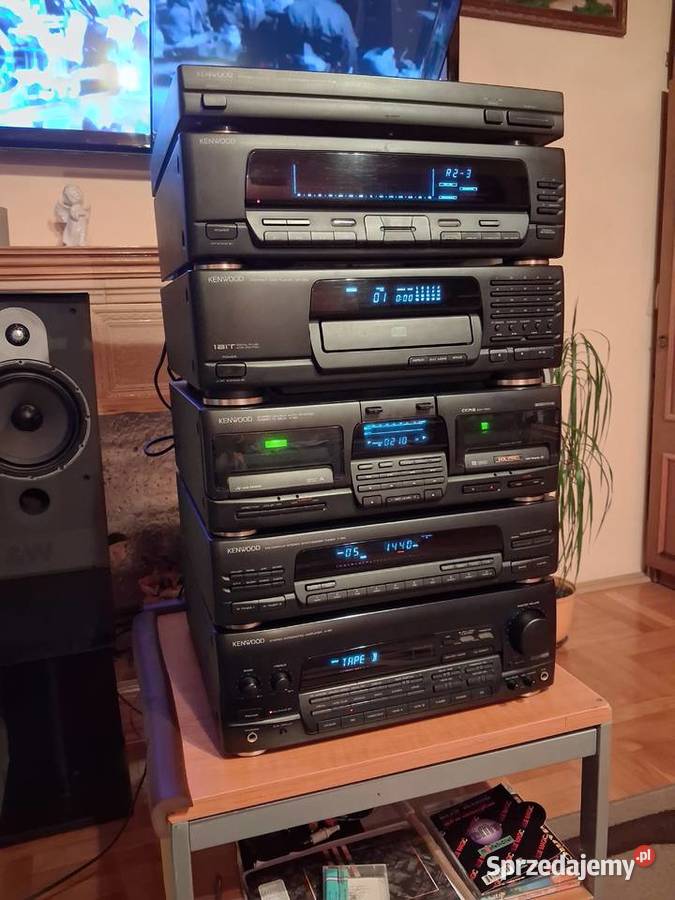 Legendarna wieza Kenwood 6 elementów sprzedam