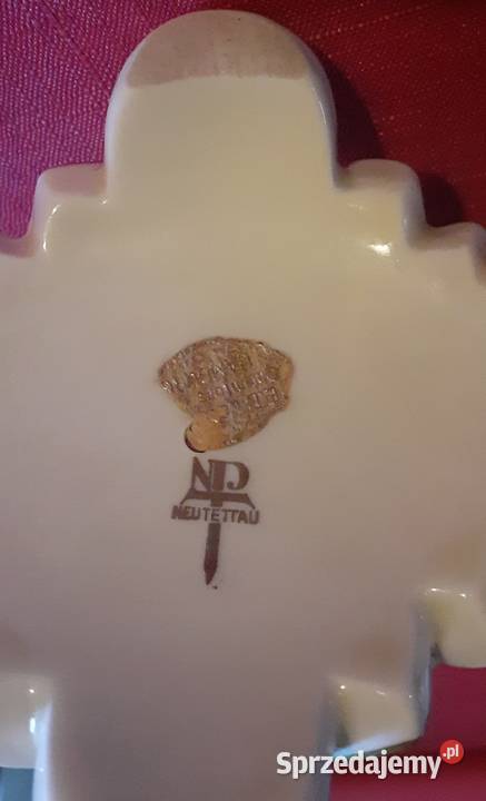 Świecznik porcelanowy Neutettau Prusim