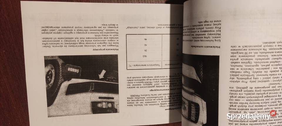 Instrukcja obsługi skoda 105 120 130135136 Stalowa Wola sprzedam