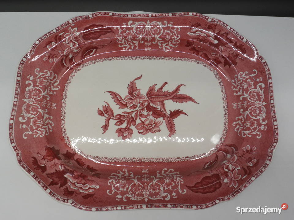 Antyczny półmisek SPODE Pink Camilla Vintage Raszków