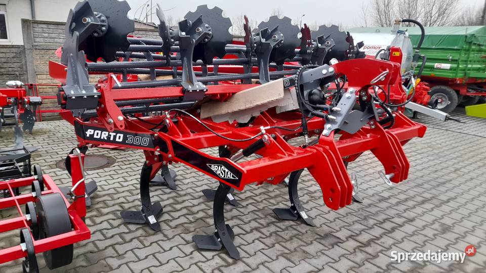 Kultywator bezorkowy 3 m AMJ AGRO PORTO 300 RĘKI Zakrzewo