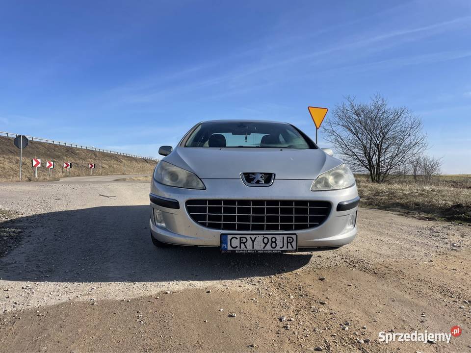 Peugeot 407 20hdi 2004r Skóry Hak Alu srebrny Rutki-Kossaki sprzedam