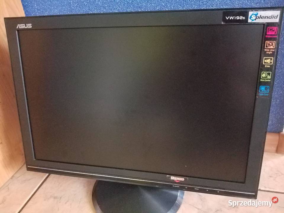 Monitor ASUS VW192S 19 LCD TN 1440x900 LCD Rymanów