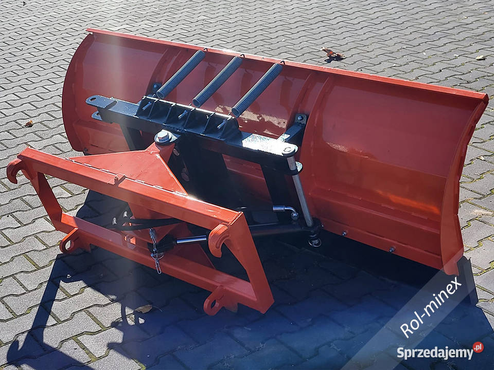 Solidny PŁUG DO ŚNIEGU Agrosped Amortyzacja Grajewo