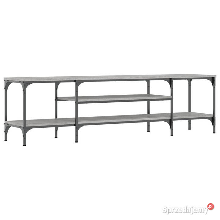 Szafka pod telewizor szary dąb sonoma 161x35x45 Meble Warszawa