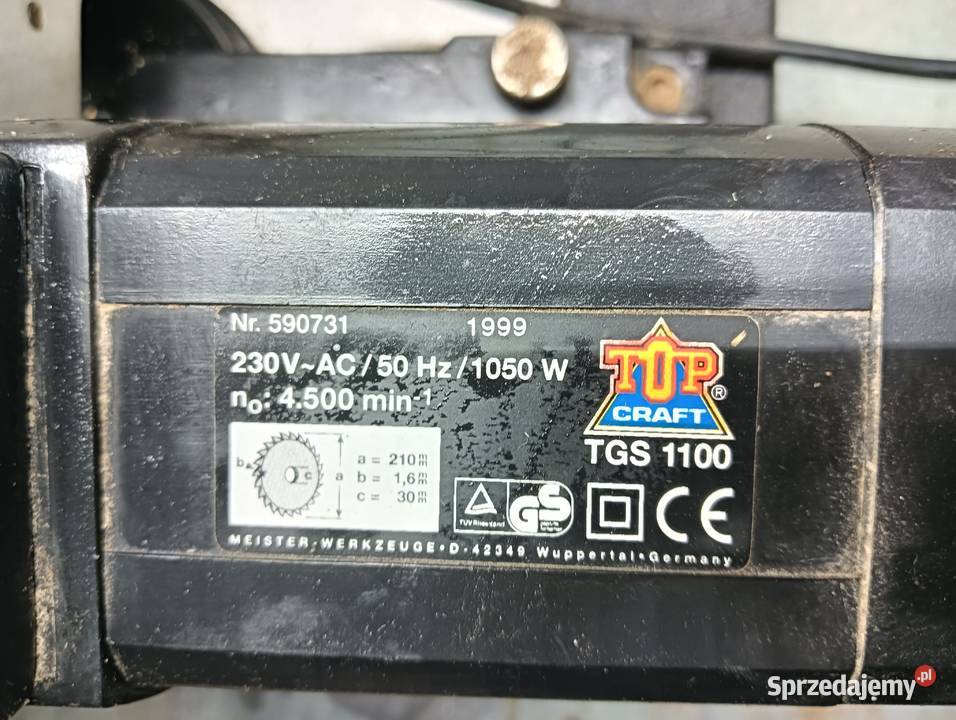 Piła ukośnica 1050W 230V GERMANY ukosowa widiowa sprzedam