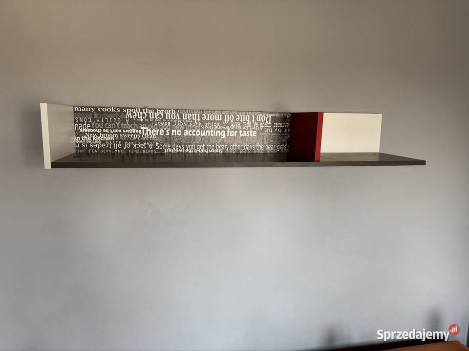 Biurko i półka na ścianę