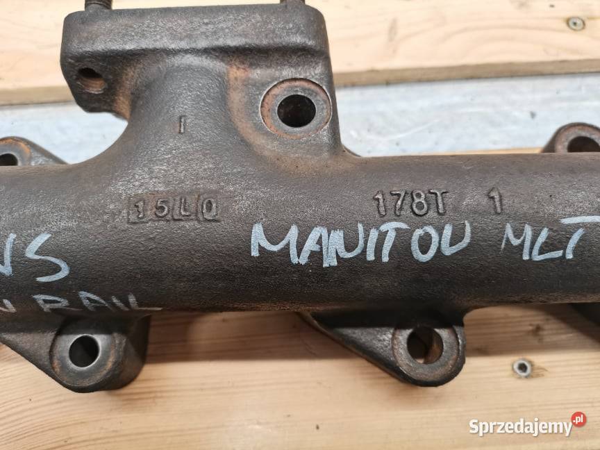 Manitou MLT Kolektor wydechowy 3778E361 Pozostałe Wilkowo