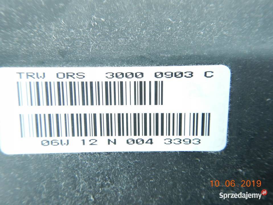 PODUSZKA AIRBAG PASAŻERA FORD MONDEO 9600 ASO osobowe