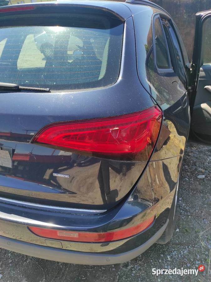 Audi Q5 2014 pozostałości tył ćwiartka 3cm3 lubelskie Józefów nad Wisłą
