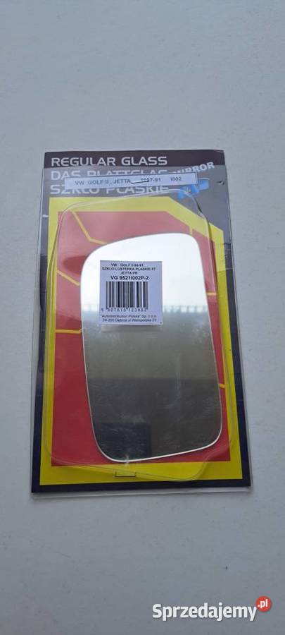 Szkło lusterka prawe VW Golf II Jetta II 8791 osobowe Lusterka zewnętrzne