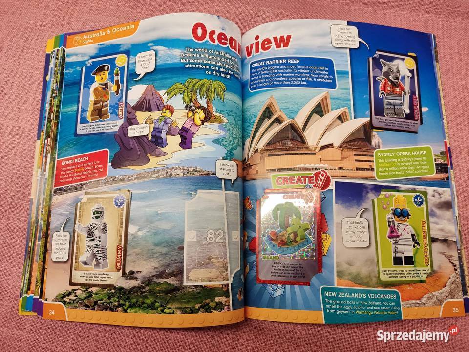 Lego Collectors album Create the Word Głuchołazy