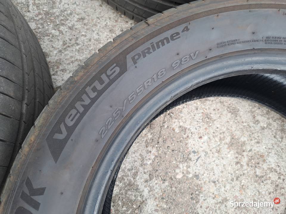 225 55 18 98v Hankook Ventus Prime4 2023r nowe 55 Gorzów Wielkopolski sprzedam