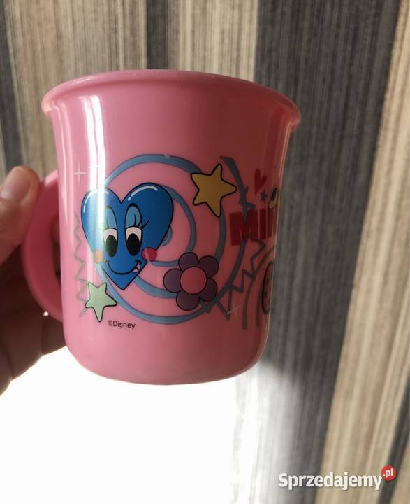 Różowy kubeczek dziewczynki Myszka Miki wielkopolskie Kłodawa