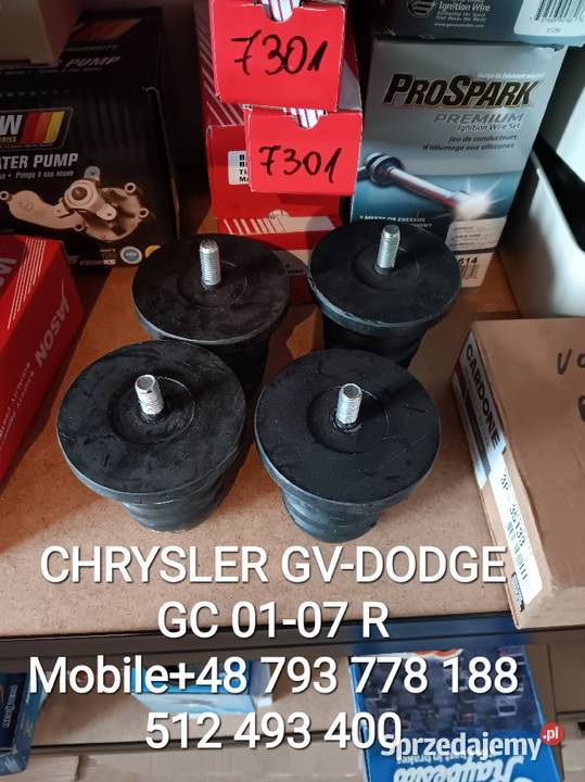 CHRYSLER GVDODGE GC 0107 R ODBÓJBARANEK TYLNEJ