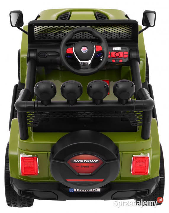 Pojazd Terenowy Raptor Drifter 4x4 Zielony 12V Łopuszno