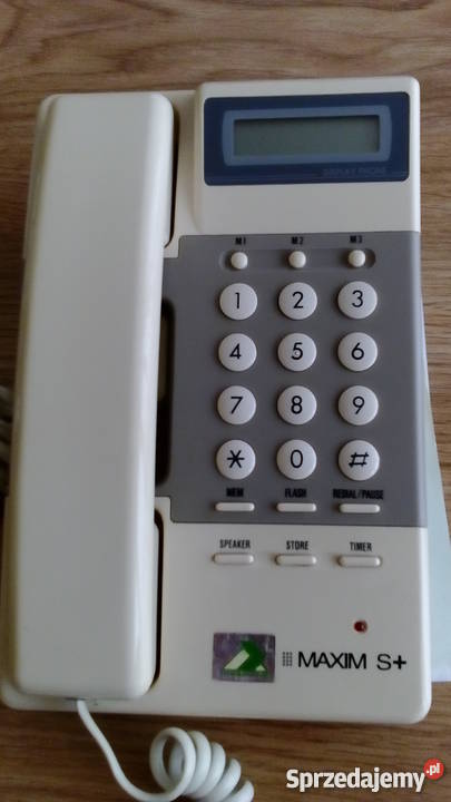 Maxim S stacjonarny telefon mazowieckie Ostrów Mazowiecka sprzedam