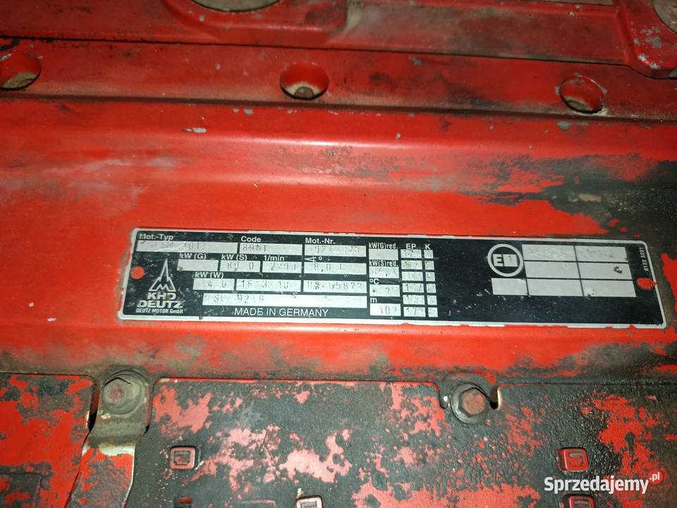 Silnik Deutz BF6M F6L Koparka OK Atlas Wrocław