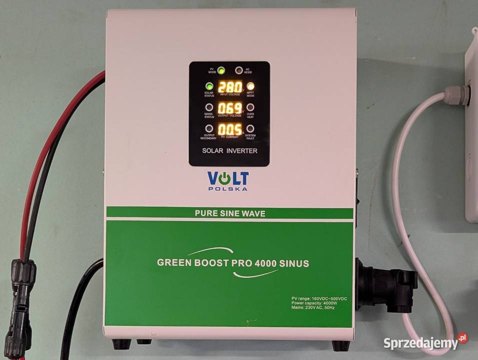 Przetwornica Volt GREEN BOOST PRO 4000 SINUS Trzebiełuch