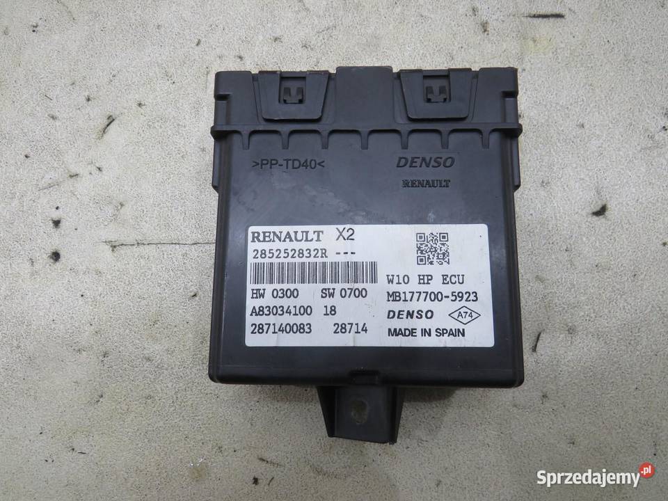 MODUŁ NAGRZEWNICY RENAULT ZOE 285252832R