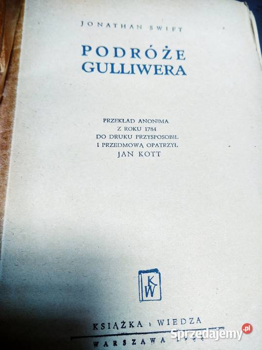 Podróże Guliwera piękne wydanie książki outlet mazowieckie Warszawa sprzedam