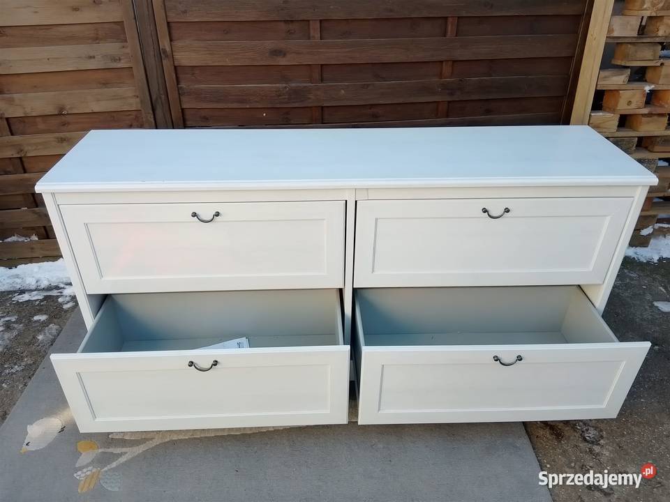 Komoda IKEA Aspelund biała duża Warszawa