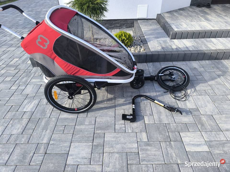 Hamax Outback Twin Jogger 3w1 przyczepka Siedlce sprzedam