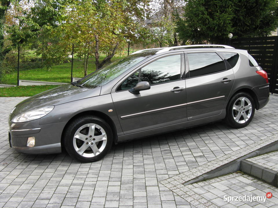Śliczny 407 SW 20 HDI PREMIUM Bogata Wersja światła przeciwmgielne Czechówka
