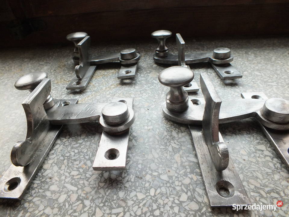 Stare klamki okienneokoło 1930 piękne Bielawa