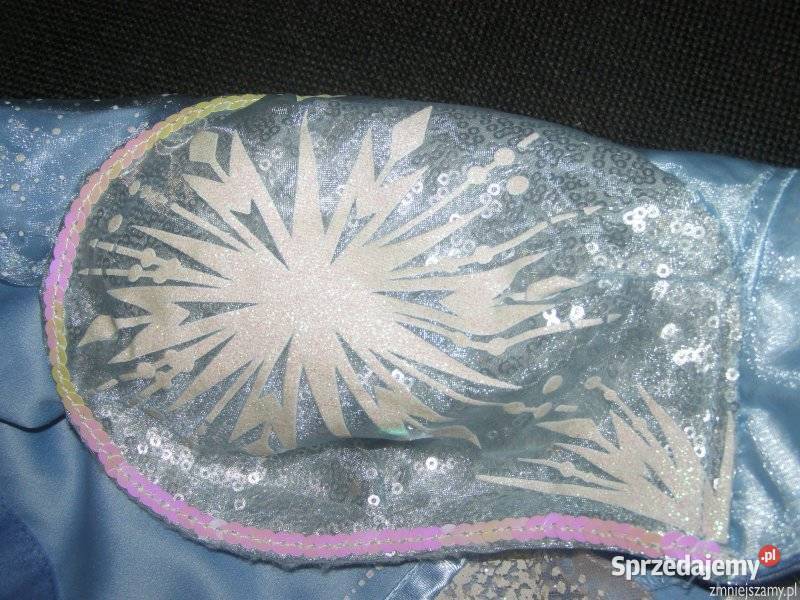 Strój kostium przebranie ELSA KRAINA LODU 2 Sukienki i spódniczki Siedlce