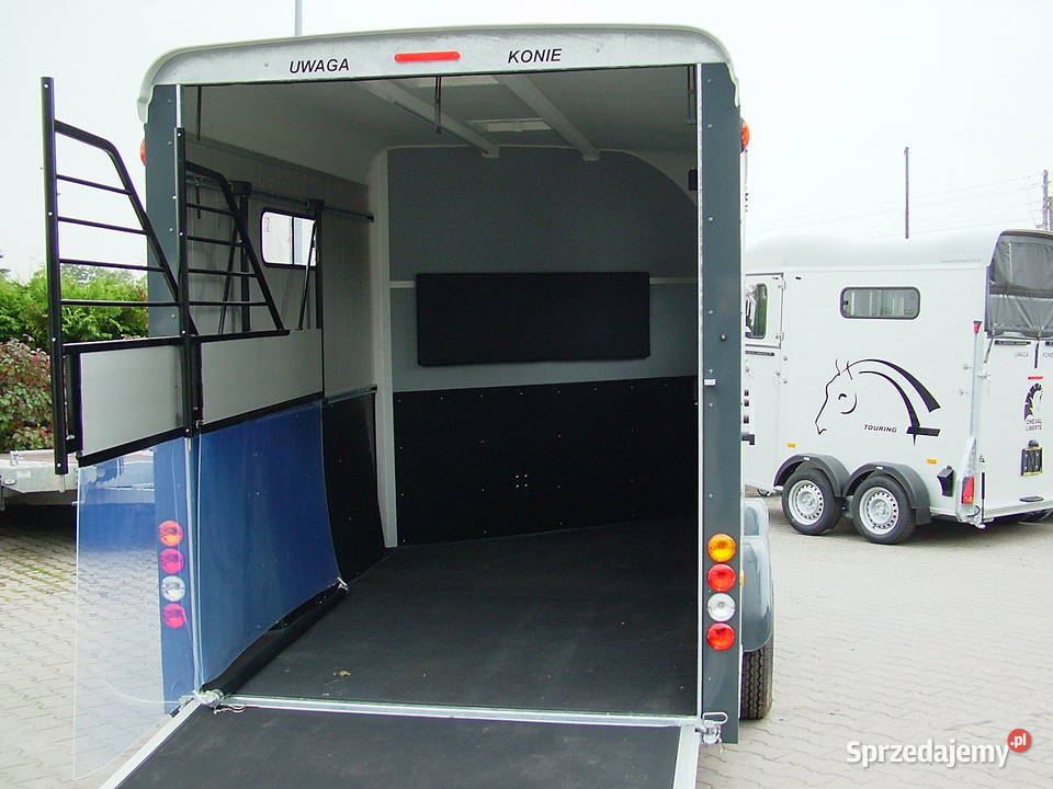 Przyczepa do koni trzykonna aluminiowa Konie mazowieckie Warszawa