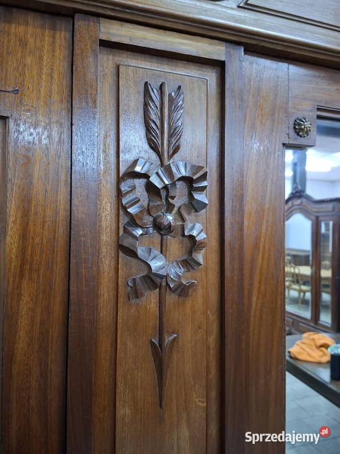 Stara francuska szafa rocaille małopolskie Nowy Sącz