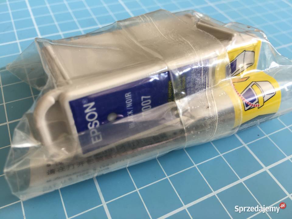 Oryginalny tusz EPSON T007 Czarny atramentowa Drukarki i skanery zachodniopomorskie Szczecinek