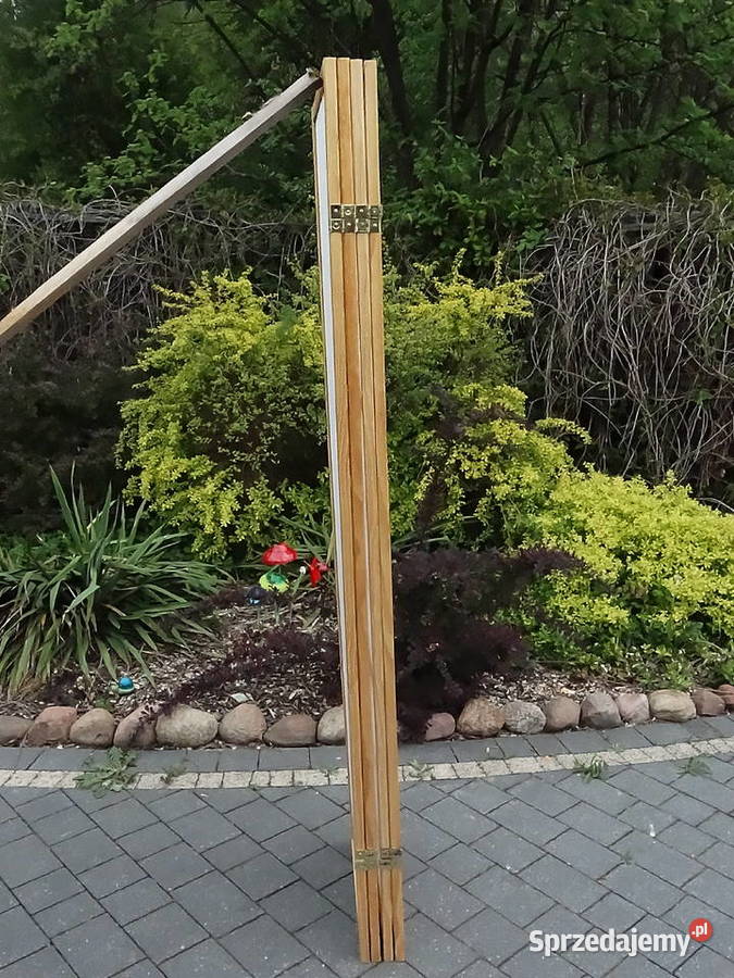 Drewniany parawan pokojowy Shoji 4 skrzydła Wys Dom i Ogród lubelskie Biłgoraj