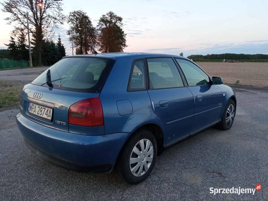 AUDI A3 19 TDI 101 WAŻNE OC I PT 5 DRZWI LIFT 101KM Audi Grójec