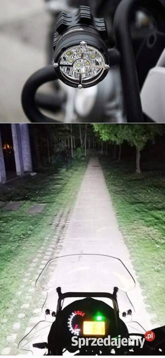 Halogeny motocyklowe kpl z wodoodporną Wrocław
