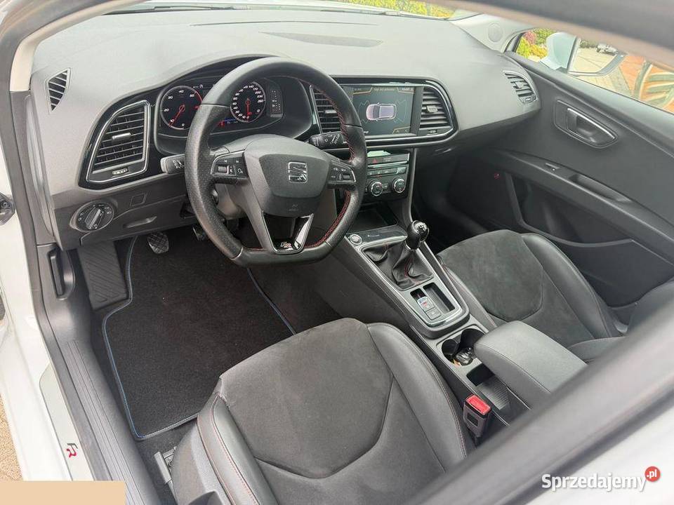 Seat Leon 20 TDI DPF FR 150 2019r Stan manualna Krotoszyn