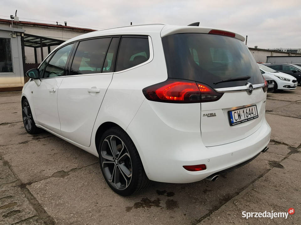 Opel Zafira 16 Turbo 200 Navi Klimatronik Kamera immobilizer Włocławek