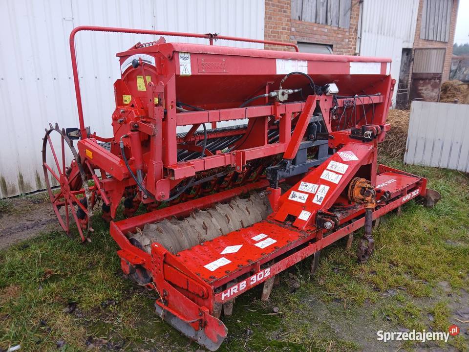 Zestaw uprawowo siewny 3m Kuhn Hrb 302 Gaspardo Wieluń sprzedam