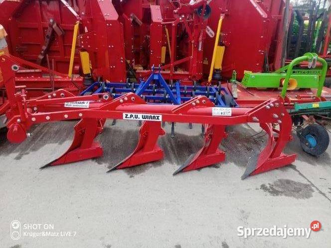 Pług 4 skibowy WIRAX rurowy zrywalny łódzkie