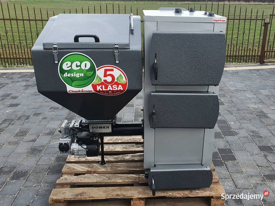 Kocioł z podajnikiem na ekogroszek 10kW 60m2 5 ekogroszek sprzedam