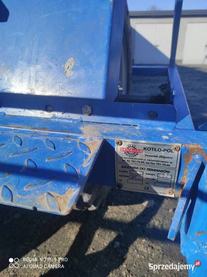 sadzarka do ziemniaków podkiełkowanych nieuszkodzony Siewniki i sadzarki Warta