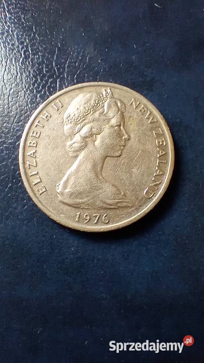 Stare monety 20 cent 1976 Nowa Zelandia podkarpackie
