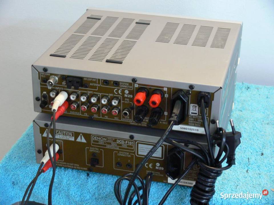 Amplituner i CD Denon DRA i DCD F101 sprawne sprzedam